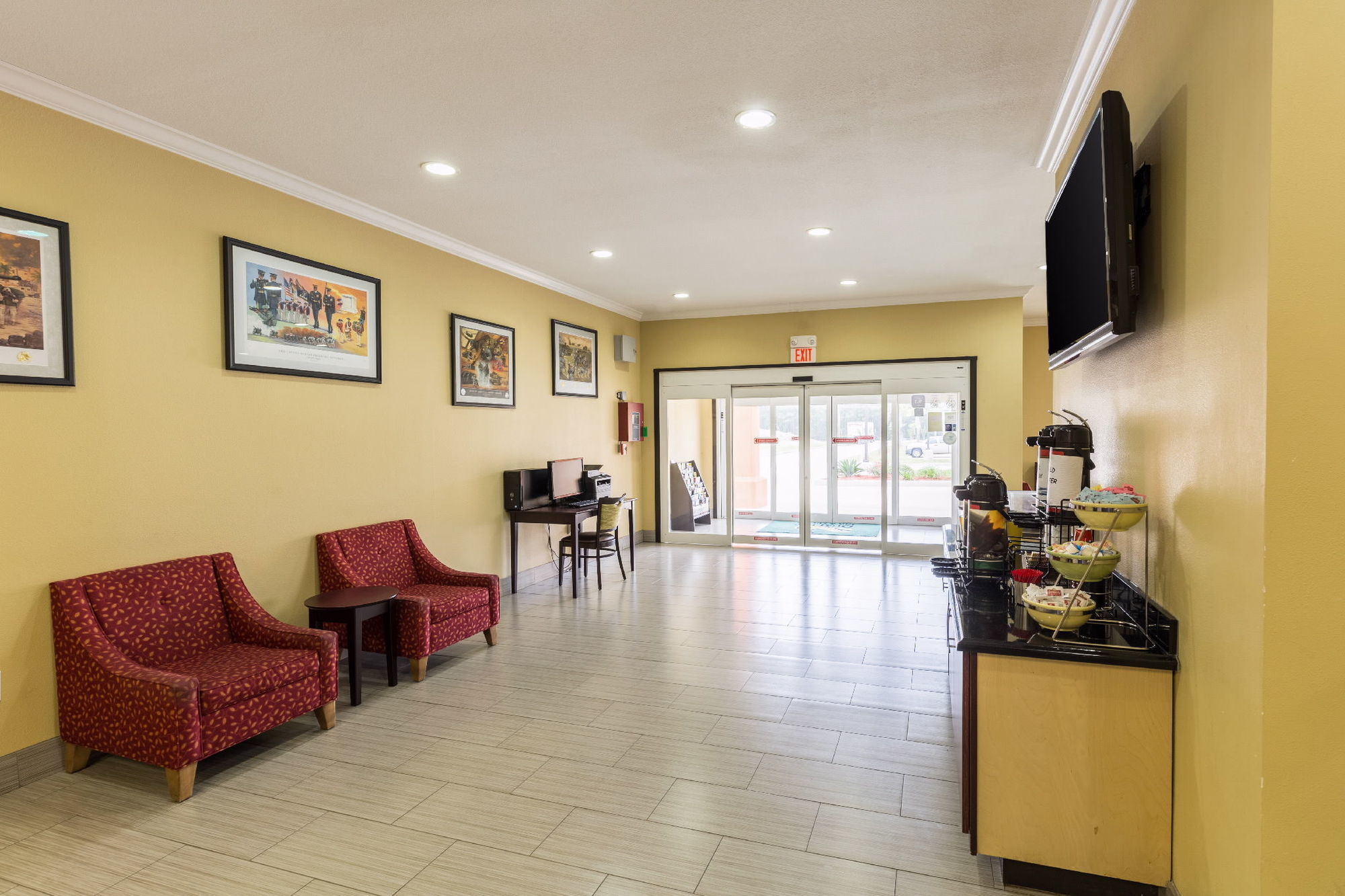 Quality Inn Leesville インテリア 写真